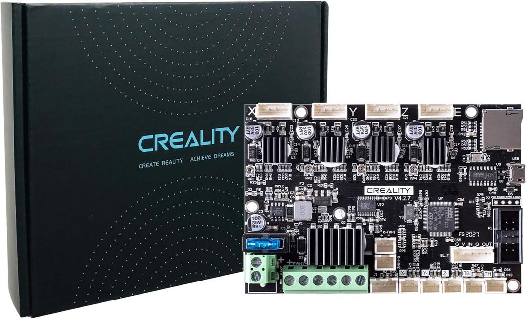 Official Creality New Upgrade Motherboard Silent Mainboard V4.2.7 for Ender 3 Customized and Non-Standard Matchingl Ender 3 Silent Mother Board, Also for Ender 3 Max/Ender 3 Neo/3 V2 Neo/3 Max Neo