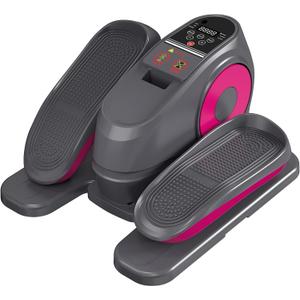 2025 New Under Desk Elliptical Machine, Electric Ellipse Leg Exerciser Pro As Seen On TV with 16 Adjustable Speed, Quiet and Fully Assembled with Remote Control & Non-Slip Foot Straps
