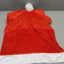 Smiry Christmas Chair Covers Set of 4, Red Santa Hat Chair Back Covers Dining Room, Washable Removable Slipcovers for Christmas Party Holiday Decoration