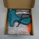 Price Tagging Gun for Clothing,(Not Stitch Gun) Standard Retail Price Tag Attacher Gun for Clothes with 6 Needles & 1000pcs 2" Barbs Fasteners for Store