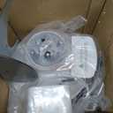 Dryer Booster Fan with Pressure Switch for Automatic Activation, Effectively Boosting Drying Efficiency and Reducing Lint Buildup. Compatible with Dbf110 Vent Booster Fans， 4-Inch With Plug, 167 CFM