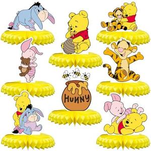 Honeycomb Centerpieces 3D Table Decorations Table Deco Birthday Party Supplies Party Decoration (8PCS)
