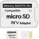 SD2Vita 5.0 PS Vita Micro SD Memory Card Adapter, PS Vita Micro SD Adapter Compatible with PSV 1000/2000 3.60 HENkaku Enso System, DQ053