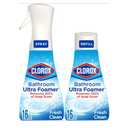Clorox Bathroom Ultra Foamer, Household Essentials, Fresh Clean, 1 Spray and 1 Refill, 16 Fl Oz Each 