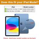 ProCase for iPad (A16) 11th Gen 11 inch 2025/10th Generation 10.9 inch 2022 Case with Pencil Holder, Full Camera Protection Slim Case with Soft TPU Back Cover -Redblue