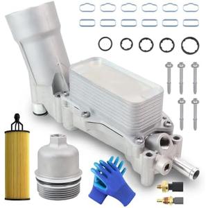 Engine Oil Cooler Oil Filter Housing, for Dodge Charger Durango Challenger Journey, for Chrysler 200 300, for RAM ProMaster, for Jeep Wrangler Grand Cherokee, Replace 926-959