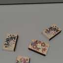 60PCS Blank Matches Containers 2.24 x 1.42 x 0.59 inches Vintage Flower Match Storage Boxes DIY Match Holder with Double-Sided Striker for Wedding Bridal Shower Baby Shower Party Favor(No Matches)