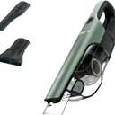 Shark UltraCyclone Pro Cordless Handheld Vacuum, Powerful Suction, Handheld Vacuum for Car & Home, Crevice Tool, Scrubbing Brush, Lightweight, XL Dust Cup, Black/Green, CH901