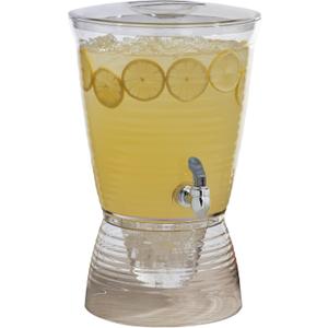 CreativeWare Bark Beverage Dispenser, 2.5 Gallon, Clear, (Pack of 1) (2.5 Gallon)