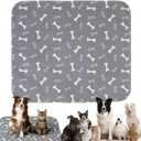 Puppy Pee Pads for Dogs, Reusable Puppy Pads with Pheromones,Washable Pet Pads for Dogs & Cats,Durable Leak-Proof & Anti-Slip Pet Training Pads for Home & Travel(M, 28"  32")