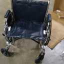 Medline Excel Extra-Wide Bariatric Wheelchair For Adults and Seniors with 24" Wide Seat, Supports up to 500 lbs