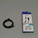 6 Foot Braided Nylon Micro Black Chrome USB Charge/Sync Cable