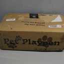 42x42 Inch Puppy Playpen with Cover, Dog Playpen for Puppies or Small Dogs, Pet Fence for Indoor & Outdoor, Sturdy Safety DogPen with Thickened Fabric, High-Strength Nylon Wire Mesh, Blue