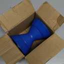 3" Boat Trailer Roller Bow Stop with 1/2" Shaft Bow Stop for Boat Trailers Blue Bow Roller