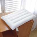 Thin Pillow for Stomach and Back Sleeper Low Pillow Flat Bed Pillow Flat Design Pillows Ultra Slim 2.5 Inches Deeper Sleep (Pack of 1)