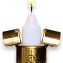 Automatic Candle Extinguisher | All-in-One Candle Snuffer & Wick Trimmer | American Solid Brass Design | Unique Gift Ideas | Vintage Home Safety Decor