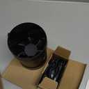 Hon&Guan 4 Inch Inline Booster Duct Fan with Speed Controller - 130 CFM Airflow with 6W Ultra-Low Power and Low Noise