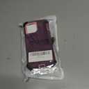 CONWOE Magnetic for iPhone 15 Case,with Belt Clip,[Compatible with Magsafe] W/Tempered Glass Screen Protector,Anti-Drop,Shockproof,Heavy Duty Protection (Wine red)
