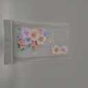 Hungo Compatible for iPhone 16 Pro Case for Women Girls Clear Design Cute,Girly Designer Aesthetic Protector Beautiful Carnation