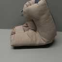 Heel Protectors for Bed Pressure Sores,Foot Boot Pillow Comfort Cushion for Bedridden Patients Remove Bedsores, Ankle Booties Pad for Ulcer Pain Relief While Sleeping (Pack of 1 Count, Khaki)