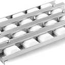 80707 Briquette Tray Grill Replacement Parts for Lynn Sedona 24'' 36'' 42'' Built In Grills L400 L600 L600ADA L700 Stainless Steel Heat Plate with Ceramic Briquettes Assembly Grill Accessories (16 x 9.85" briquette tray)