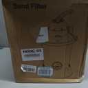 1000 GPH Pool Sand Filter Pump for Above Ground Pools, Energy-Saving & Low Noise - 6-Way Valve - ETL Certified & GFCI Protected