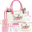 Sister Gifts, Valentines Mothers Day Birthday Christmas Unique Gifts for Sister Basket Set of 7