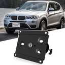 No Drill Front License Frame Compatible with 2018-up BMW X3 X4 Anti-Theft License Plate Grille Mount Holder Car Tag Covers Rust-Proof, Rattle-Proof Car Accessories