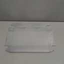 RomanticBaking 20Pcs 10x7x2Inch Clear Easter Cookies Boxes Chocolate Covered Strawberries Boxes Truffle Boxes Bakery Boxes Cakesickle Macaron Treat Boxes for Christmas Valentine's Mother's Day