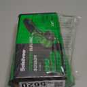 Cardboard Cutter, Rechargeable Cordless Electric Scissors, 4V Upgrade Motor Electric Box Cutter with 2 Blades, Safety Lock & LED Light, Powerful Cutting for Cardboard Box, Plastic, Leather (Green)