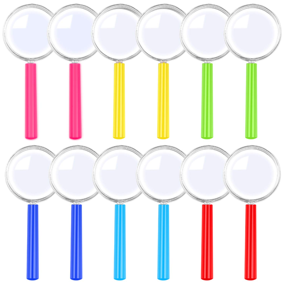 Plastic Magnifying Glasses 12CT Plastic Magnifying Glasses 12CT