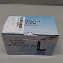 Water Table Pump, Portability Electric Water Pump with USB Data Cable,White Automatic Drinking Water Bottle Pump for Travel, Kitchen, Home, Office