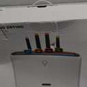 Smart Cutting Board and Knife Set,Self Cleaning Cutting Board and Knife Set with 4 Stainless Steel Knives,4 Color Coded Cutting Boards