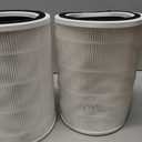 HAP604 Replacement Filter Fit for Ecoself HAP604 Air Purifier, 3-In-1 Efficiency Activated Carbon Filtration System, 2 Pack, White
