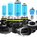 Headlight Bulbs Fit For Nissan Titan 2004-2015, 9005 9006 High Low Beam 881 Fog Lights Combo, Super Bright 5500K White Light High Performance Halogen Light Bulbs, 6PCS