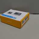 Quad Monitor KVM Switch 4 Monitors 2 Computers 1080P@60Hz,USB 3.0 KVM Switch Quad Monitor for 2 PC Share 4 Monitors and 4 USB Device,with Wired Remote and 2 USB Cables,Driver Installation is Required