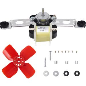 BlueStars 482731 Refrigerator Evaporator Fan Motor Kit - Compatible with Whirlpool Kenmore Refrigerators/Freezers - Replaces 0056801 1100473 PS376645 AP3110929 R0950025
