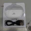 Electric Nail Clipper, 2 in 1 Electric Nail Clippers for Seniors and Adults, Baby Easy Clip Nail Clippers with Polishing, Light & Storage, Smart Nail Clipper 2-Speed for Fingernail & Toenail (White)