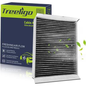 Cabin Air Filter w/Activated Carbon for Ford Mustang 2015 2016 2017 2018 2019 220 2021 2022 2023 2024, FR3Z-19N619-A, CF12152, FP-78