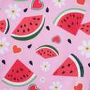 Vieille Little Girls Swimsuit Cute Kids Quick Dry Swimwear with Skirt 3-8 Years (Pink)