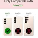 for Galaxy S25 Case Gold Sparkle Glitter Marble Slim Shockproof Cover Phone Case for Samsung Galaxy S25 5G 6.2 inch Pink Purple