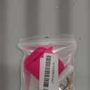  Compatible with Airpods Case Leopard Engraved Skin Cover Compatible with Airpods 2nd/1st Charging Case, Cute Soft Silicone Full Protective, Front LED Visible, Hot Pink