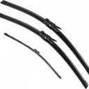 Front and Rear Windshield Wipers Original Equipment Replacement For Mercedes-Benz GLA250 GLA45AMG 2013~2015 BMW X1 2009-2015 Front Windscreen Wiper And rear wiper blade (CO241912O)