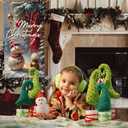 2 x Jabrand Christmas Door Cover Merry Christmas Door Cover Snowman Decoration Xmas Decoration, 6 x 3 Feet, Winter Holiday Front Door Indoor Background Banner Party Decor Supplies (Multicolor)