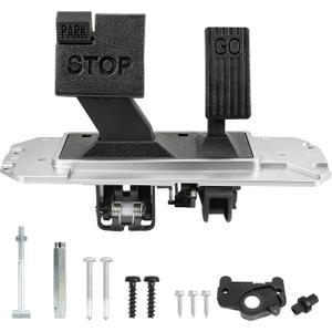 Panglong Club Car Precedent Pedal Assembly, Club Car Pedal with Conversion Kit, Suitable for Precedent &Tempo & Onward Universal Electric &Gas Carts, for 1st Gen and 2nd Gen, OEM #102500001,103974821