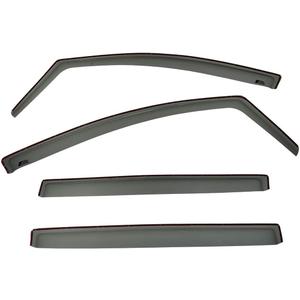 Extreme Online Store EOS Smoke Tinted JDM Style Side Window Visor Rain Guard - Made for and Compatible with Honda Odyssey 11-Up 2011 2012 2013 2014 2015 2016 2017