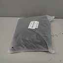 Likiyol Linen Swag Valances for Windows Farmhouse Ruffle Valance Rustic Country Window Valances Light Filtering Kitchen Curtains Rod Pocket Valance Curtains for Bathroom Cafe, Black, 60" W x 36" L