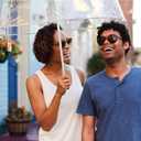 Totes Adult Bubble Umbrella with Dome Canopy and Lightweight Wind and Rain Protection