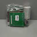 Football Party Decorations Kit for 24 Guests - 99Pcs Tableware with Dinner Plates, Dessert Plates, Cups, Napkins, Tablecloth & Banner, Supplies and Favors for Birthday, Tailgate, Game Day (Football)