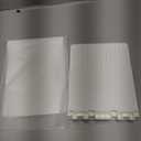 Foldable Bookends for Shelves, 2 Pack Adjustable Book Holders with Anti-Slip Pads, Decorative Book Stopper for Heavy Books, White Book Ends for Office Home School